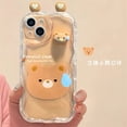 thumbnail image 1 of Compatible Con Samsung A14 A13 A12 A53 A04 A52 A51 A54 A23 A22 A32 A50 A30S A30 A04S A04E Funda De Teléfono De Conejo Rosa De Dibujos Animados Protección Suave Cubierta Trasera, 1 of 3