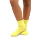 TeeHee Kids Girls Cotton Crew Ruffle Top Socks 6 Pair Pack (9-10 TeeHee Kids Girls Cotton Crew Ruffle Top Socks 6 Pair Pack (9-10
