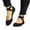 Black, variant on Ballet Flats For Women Suede Strappy Slip On Flats Loafers Dancing Mary Jane Shoes Dress Shoes Girls