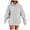 Gray, variant on Uootdi Christmas Hoodies for Women Plus Size Drawstring Tie Dye Sweatshirt Loose Fit Cute Gift Hoodie Fall Pullover with Pocket