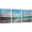 Blue, variant on Ocean Beach Canvas Wall Art Coastal Painting Blue Sky Bathroom Pictures, Teal Landscape Sunset Panoramic Artwork Framed for Living Room Bedroom Kitchen Dinning Room Wall Decor, 12"x16"x3 Panels