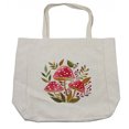 thumbnail image 1 of Nature Shopping Bag, Aquarelle Amantias with Autumn Season Foliage and Berries Mushroom Illustration, Eco-Friendly Reusable Bag for Groceries Beach and More, 15.5" X 14.5", Cream, by Ambesonne, 1 of 2