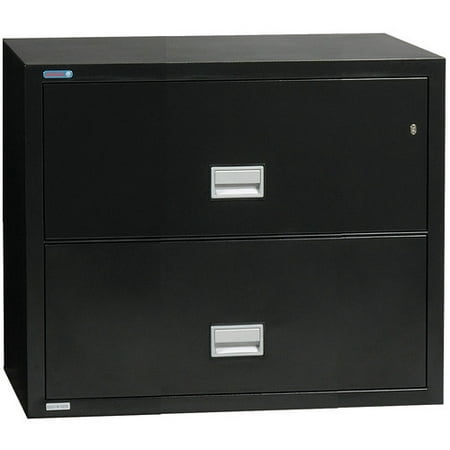Phoenix Lateral 31 Inch 2 Drawer Fireproof File Cabinet Walmart