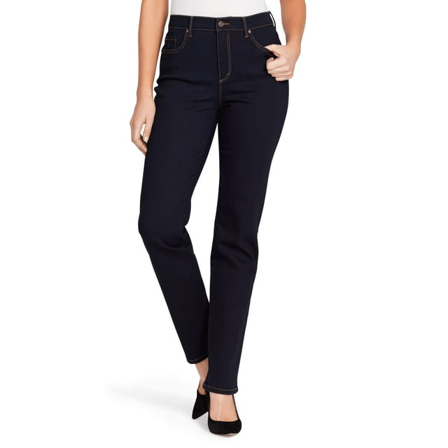 Pantalones para mujer Gloria Vanderbilt Amanda de tiro alto Jean 6R