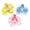 32+36+37, variant on 3 Pack Bohemian Hawaiian Flower Hair Clips, Hair Accessories for Beach Party Daily Wear