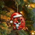 thumbnail image 6 of Gnwei Christmas Decoration - 26 Letters Ornaments for Christmas Tree 2025, Christmas Ornament 3D Resin Xmas Hanging Pendant Original Gifts for Family Friends, 6 of 9