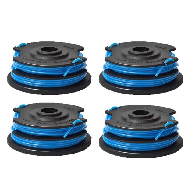 Paquete de 4 recortadoras de hilo de 27 pies y 0,065 pulgadas para Greenworks Weed Eater Afortunado Sencillez