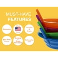 thumbnail image 3 of Juego de cuencos Arrow Home Products Sip-A-Bowl, 650 ml, paquete de 6, para niños, 3 of 8