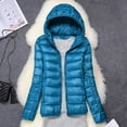 thumbnail image 4 of Women Puffer Jacket 15 Colors Plus Size Ultra Lightweight Packable Hooded Down Coats, 4 of 6