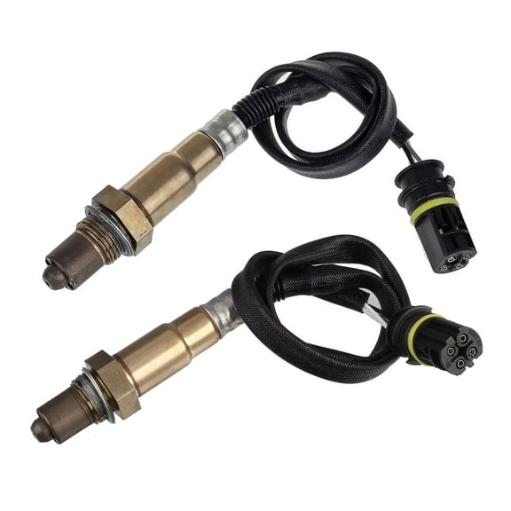 Maxfavor 2Pcs O2 Oxygen Sensor for 2003-2008 Mercedes-Benz CLS55 AMG E500 E320 Upstream Downstream