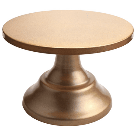 

Metal Iron Cake Stand Round Pedestal Dessert Holder Cupcake Display Rack Tray for Birthday Wedding Party (Gold)