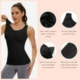thumbnail image 5 of MANIFIQUE 2 Packs Shapewear Tank Tops with Built in Bra for Women Tummy Control Shaper Cami Compression Body Shaper, 5 of 7