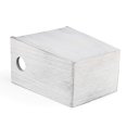 thumbnail image 7 of Small Wood Trash Can Wastebasket Rectangular Garbage Container Bin with Handle, 7 of 7