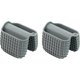 thumbnail image 1 of Mini Silicone Oven Mitt Set, Oven Mitt Insulated, Oven Mitts for Kitchen Cooking and Baking, Protect Fingers (Square-Gray), 1 of 4