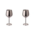 thumbnail image 1 of Wosthever Copa de vino de acero inoxidable de 500ml, vaso de una sola capa para bebidas, copa de cóctel de champán, doméstico para Type2 NO2, 1 of 6