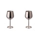 thumbnail image 3 of Wosthever Copa de vino de acero inoxidable, copa de cóctel de una sola capa, herramienta de cocina, copas de doméstico para accesorios de Type2 NO2, 3 of 6