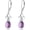 D-Fleur-de-Lis, variant on Moonstone Earrings Sterling Silver Teardrop Drop Dangle Earrings Moonstone Jewelry Gifts for Women