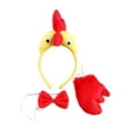 thumbnail image 3 of Animal Headband Tail Bowtie Set Halloween Cosplay for Performance Dance Prom Chick, 3 of 7