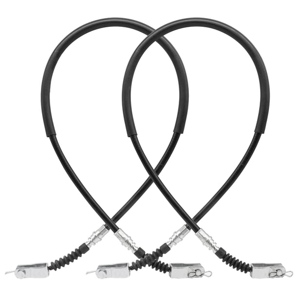 Cable de freno del coche del club,Juego de cables de freno para coche Club Compatible con reemplazo,Núcleo de acero inoxidable del lado del conductor y del pasajero.,Juego de cables de freno