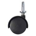 thumbnail image 1 of Rodaja Twin Para Madera Handy Home Nylon Negro 4Cm 1.5", 1 of 3