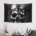 thumbnail image 2 of Xecao Chained Skull Artwork Print Tapestry, Wall Hanging Room Funny Decor, Backdrop Room Decor for Bedroom Living Room dormitory, 2 of 8