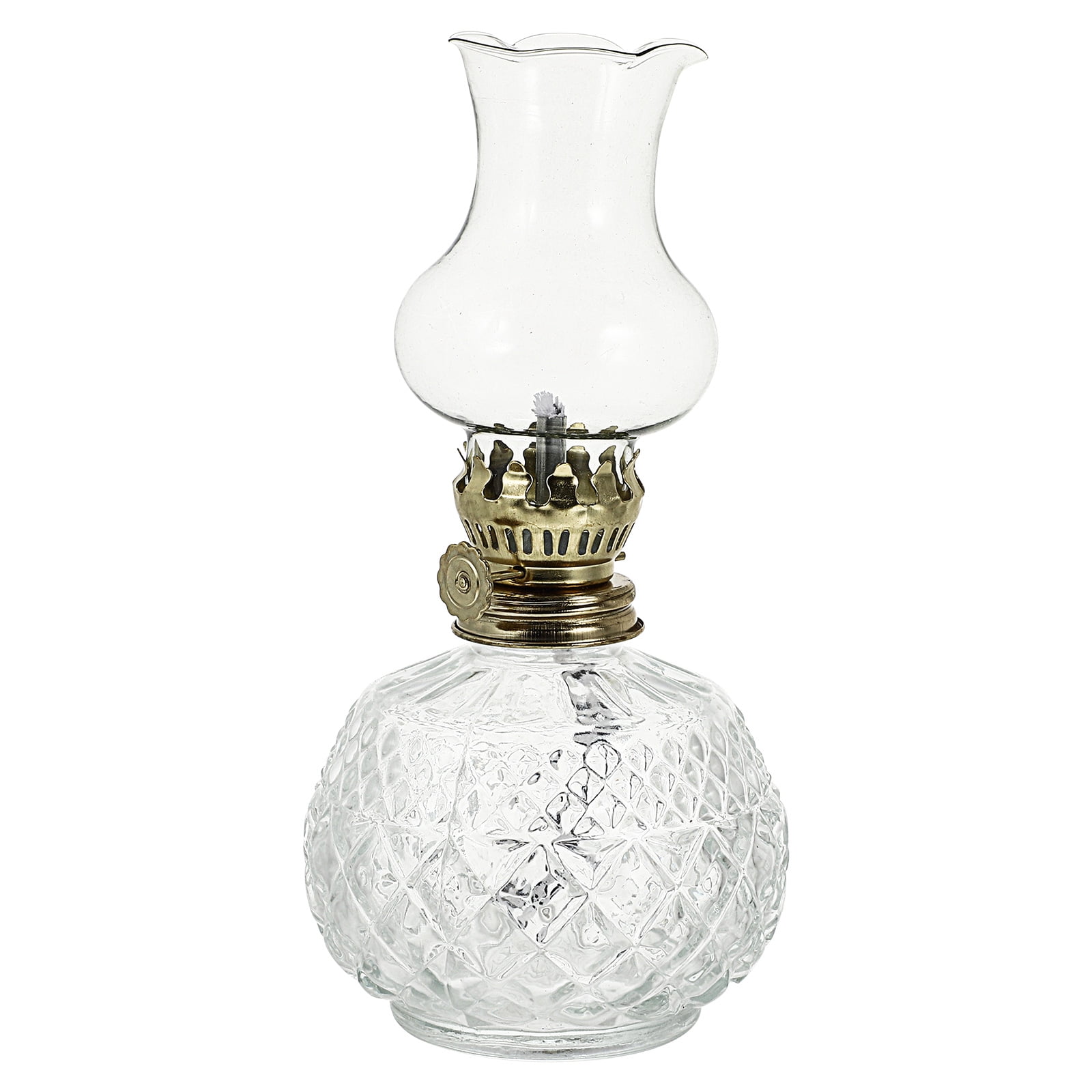 Buy NUOLUX Lamp Oil Kerosene Glass Lantern Vintage Classic Rustic Lamps