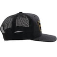 thumbnail image 5 of Hooey® Men's Holley 6 Panel Black Trucker Cap 2229T-BK, 5 of 5