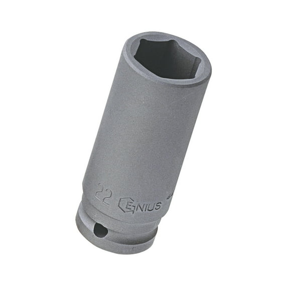 Genius Tools 1/2" Dr. 41mm Deep Impact Socket (CR-Mo) - 447841