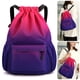 thumbnail image 4 of Deporte Sackpack Mochila Con Cordón Color Degradado Impermeable para Hombres Y Mujeres, 4 of 9