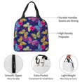 thumbnail image 4 of Sikiie Paint Butterflies Lunch Bag for Women & Men Adult Insulated Lunch Box, Food Lunch Containers Lunch Tote Bags for Work, Travel, Outdoor, 4 of 8