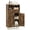 Rustic Brown, variant on Costway Bathroom Storage Cabinet with 2 Drawers and 2 Doors, Adjustable Shelf & Metal Legs Rustic Brown