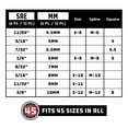 thumbnail image 4 of Powerbuilt 8 Piece 1/4 Inch Drive Universal Socket Set with Tray - 642053, 4 of 6