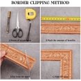thumbnail image 4 of Burlywood 90x3.1 ing Trim Peel and Stick Autoadhesivo Flexible Borde de Pared Líneas PVC Espuma 3D Relieve Impermeable Papel Tapiz Borde Zócalo Pegatinas Decoración DIY Hogar Oficina Hotel, 4 of 9
