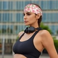 thumbnail image 4 of Beautiful Rose Flowers A Headbands for Women Men, Workout Elastic Sweat Band for Yoga Running Cycling Gym Exercise Non Slip Head Bands for Women's Hair, 4 of 5