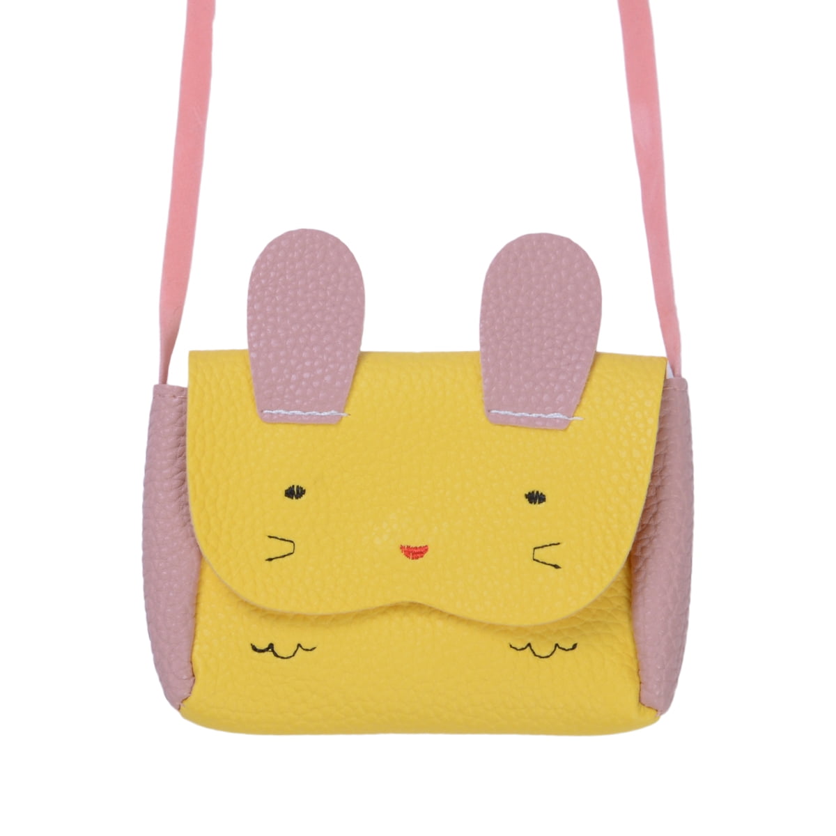 Carolilly Mini Coin Purse for Kids Cartoon Animal Shaped Handbag Shoulder Bag Toddlers Crossbody Bag for Girls 