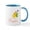White/Blue Inside, variant on CafePress - First Easter Chick Mugs - 11 oz Ceramic Mug - Novelty Coffee Tea Cup