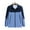 Sky Blue, variant on Women's Color Blocked Windproof Jacket Long Sleeved Zipper Pocket Hoodless Casual Outwear Winter Jackets for Women Great Gifts for Less