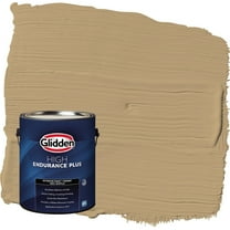 Glidden HEP Earthy Ocher / Beige Semi-Gloss Exterior Paint with Primer, 1 Gallon