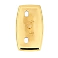 thumbnail image 3 of Alno A8990 Euro Series Horizontal Base Plate Escutcheon For A8950 - Nickel, 3 of 5