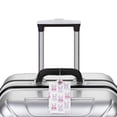 thumbnail image 3 of Rocae Heart Rabbit for Leather Luggage Baggage Tags ID Label Privacy Cover ID Label with Stainless Steel Loop and Address Card, 3 of 5