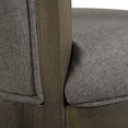 thumbnail image 2 of Williams 31In Swivel Bar Stool with Armrests,Heathered Grey Linen,Gray Linen Furniture Dining Seating for Dining, 2 of 12