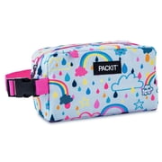 Packit Freezable Snack Box, Rainbow Sky, BPA Free, Non-Toxic Poly Canvas