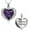 Customize, variant on Crystal Heart Cremation Urn Necklace for Ashes Keepsake Cremation Jewelry Crystal Urn Necklace Urn Stainless Steel Memorial Pendant for Women Men Loved Ones