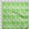 thumbnail image 4 of oneOone Viscose Chiffon Light Green Fabric Tie Dye Sewing Craft Projects Fabric Prints By Yard 42 Inch Wide, 4 of 5