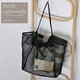 thumbnail image 4 of HOXIS Mesh Beach Tote Bolso de hombro para mujer, 4 of 5