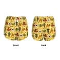 thumbnail image 4 of Disketp Car Tent Trees Print Women's Shorts Workout Shorts for Athletic Gym Running Shorts with Phone Pockets XX-Large, 4 of 8