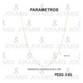 thumbnail image 4 of JOYARIS Cadena De Oro Italiano 10k Granito De Cafe 45 Cm X 1 Mm DM-0001403, 4 of 4