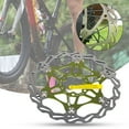 thumbnail image 5 of Kripyery Bicycle Brake Disc Practical Heat Dissipation 6 Bolt Pattern Stainless Steel Disc Brake Rotor Outdoors Supplies, 5 of 8