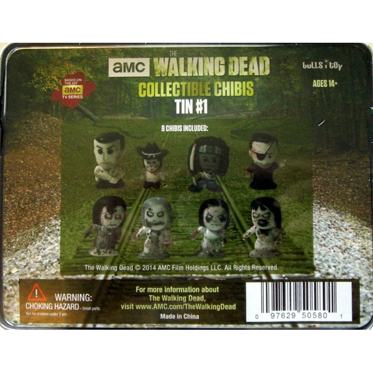 amc walking dead collectible chibis tin #2 - Walmart.com