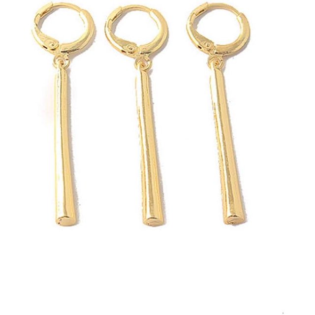GFDYREE Boucles d'Oreilles Zoro Roronoa Boucles d'Oreilles Zoro Cosplay 3 Pcs Boucles d'Oreilles Pendantes à Clip Anime
